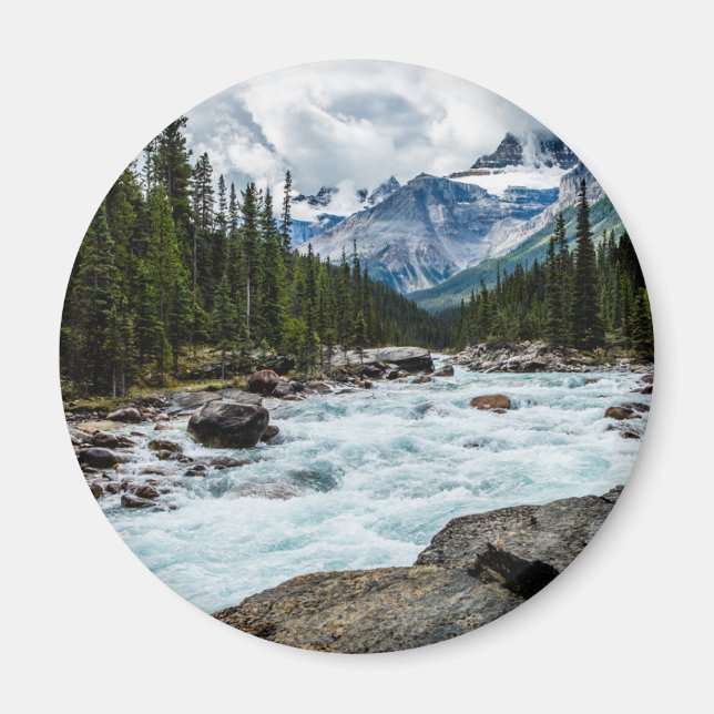 Berg | Banff National Park Alberta, Kanada Magnet (Framsidan)