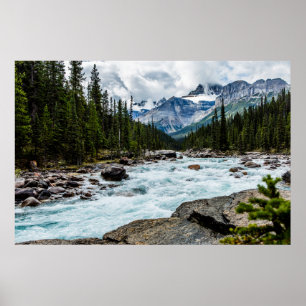 Berg Banff National Park Alberta, Kanada Poster