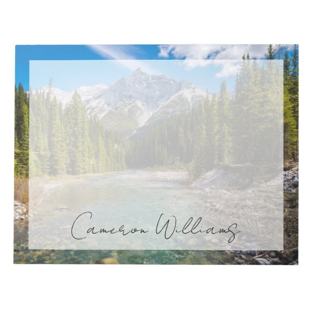 Berg | Banff National Park, Canadian Rockies Anteckningsblock (Framsida)