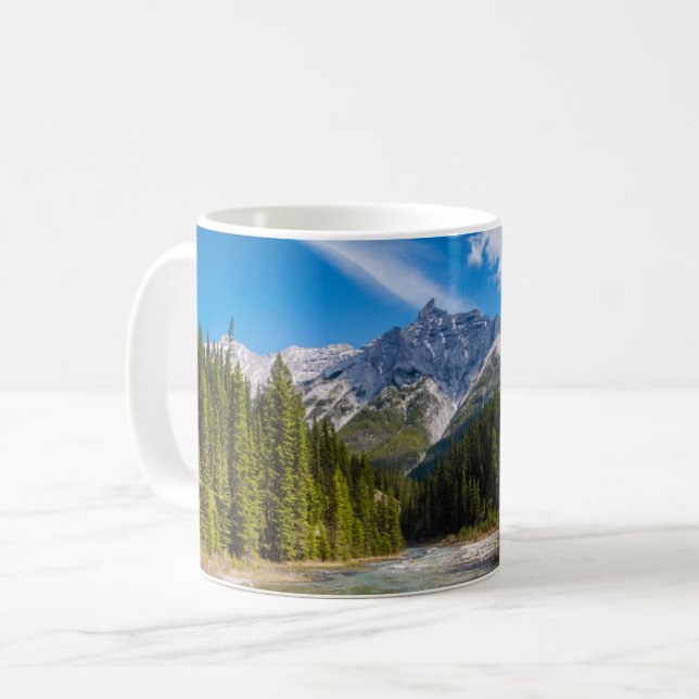 Berg | Banff National Park, Canadian Rockies Kaffemugg (Framsida vänster)