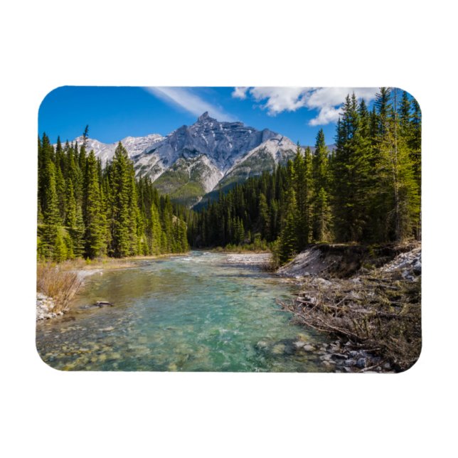 Berg | Banff National Park, Canadian Rockies Magnet (Horisontell)