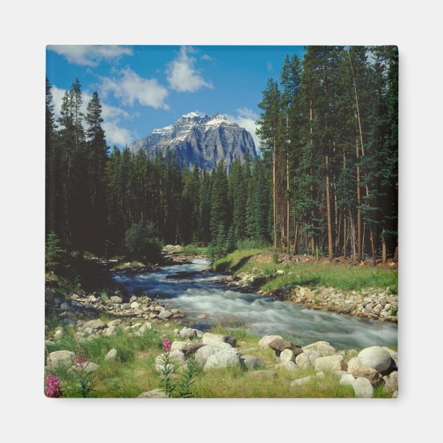 Berg | Banff nationalpark Magnet (Framsidan)