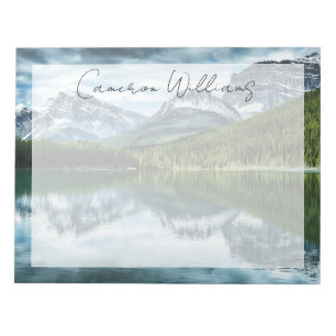Berg Canadian Rockies, Alberta Kanada Anteckningsblock