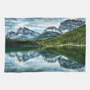 Berg Canadian Rockies, Alberta Kanada Kökshandduk