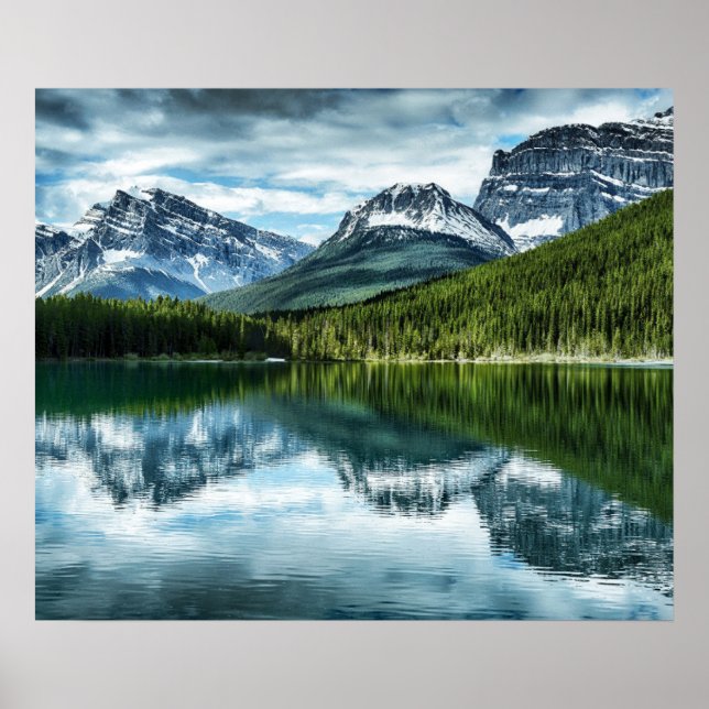 Berg | Canadian Rockies, Alberta Kanada Poster (Framsidan)