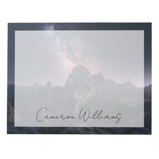 Berg | Dolomitbergen, Italien Anteckningsblock (Framsida)