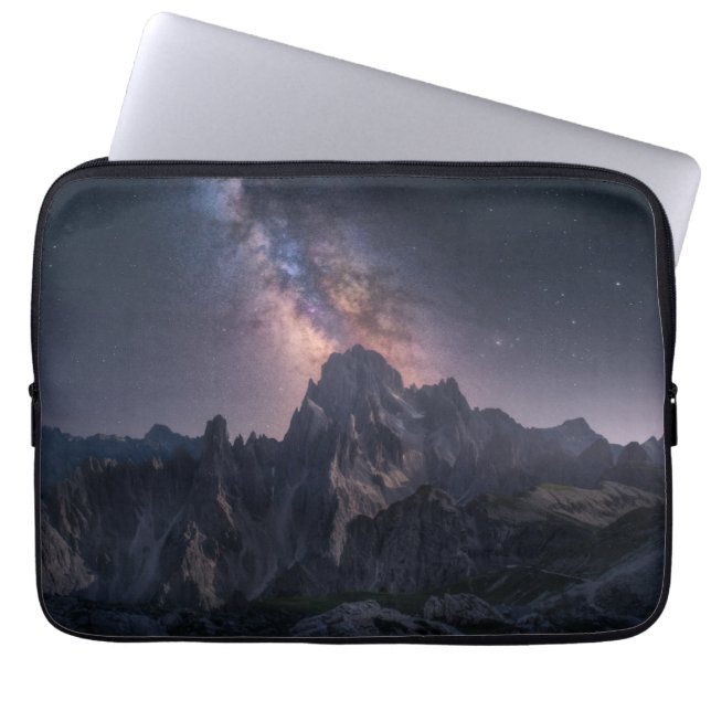 Berg | Dolomitbergen, Italien Laptop Fodral (Framsidan)