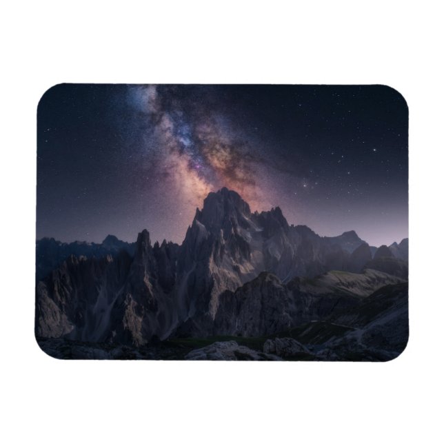 Berg | Dolomitbergen, Italien Magnet (Horisontell)