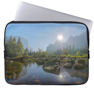 Berg   El Capitan Yosemite Park, Kalifornien Laptop Fodral