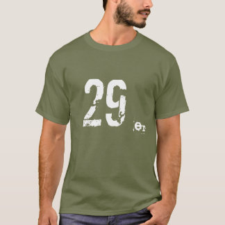 berg för 29er som MTB cyklar den mörka T-tröja Tee Shirt