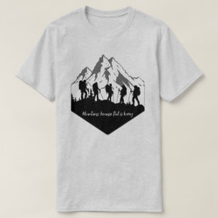 Berg: För att platt är tråkigt T Shirt