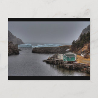 Berg från fiskare vykort