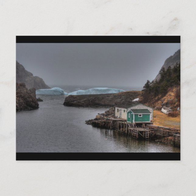 Berg från fiskare vykort (Framsida)