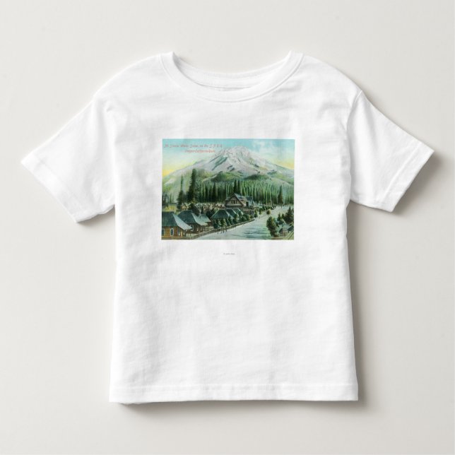 Berg från sydlig Stillahavs- järnväg T Shirt (Framsida)