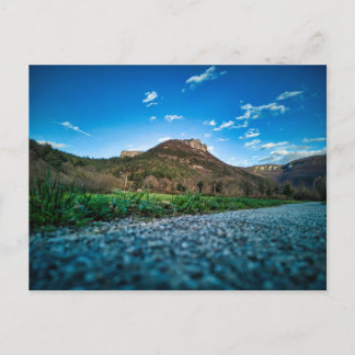 Berg från väg vykort