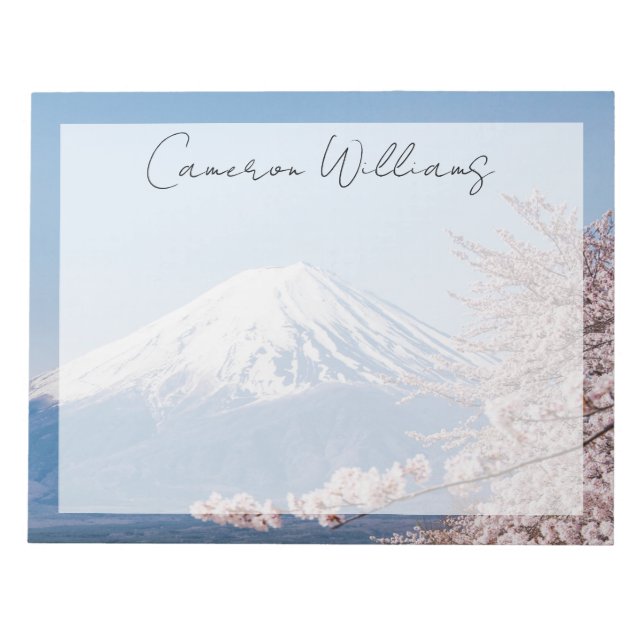 Berg | Fuji Tokyo, Japan Anteckningsblock (Framsida)