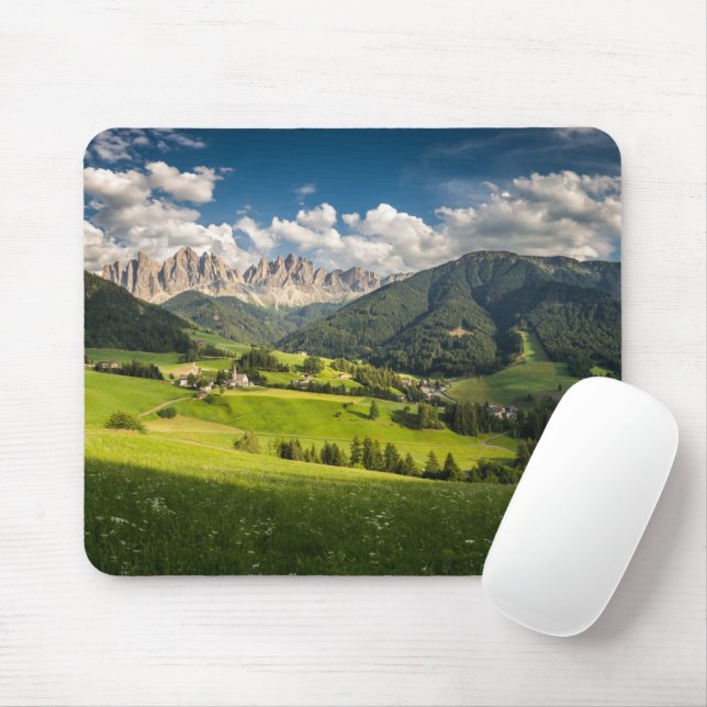 Berg | Funes Valley, Dolomites, Italien Musmatta (Med mus)