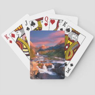 Berg Glacier National Park Montana Casinokort