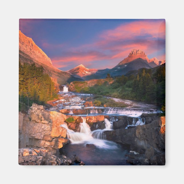 Berg | Glacier National Park Montana Magnet (Framsidan)