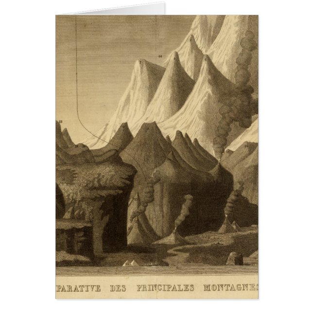 Berg Hälsningskort (Framsidan)