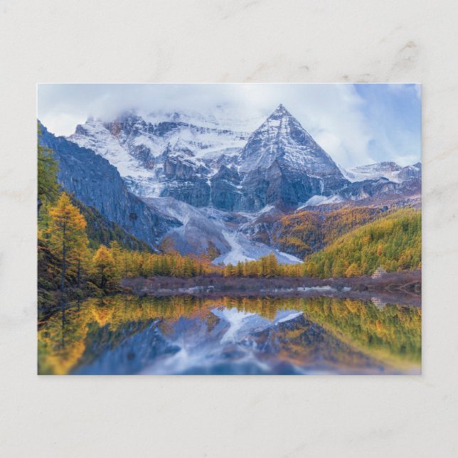 Berg | Himalaya bergen, Kina Vykort (Framsida)