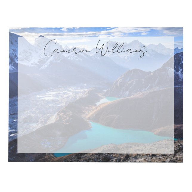 Berg | Himalaybergen, Peru Anteckningsblock (Framsida)