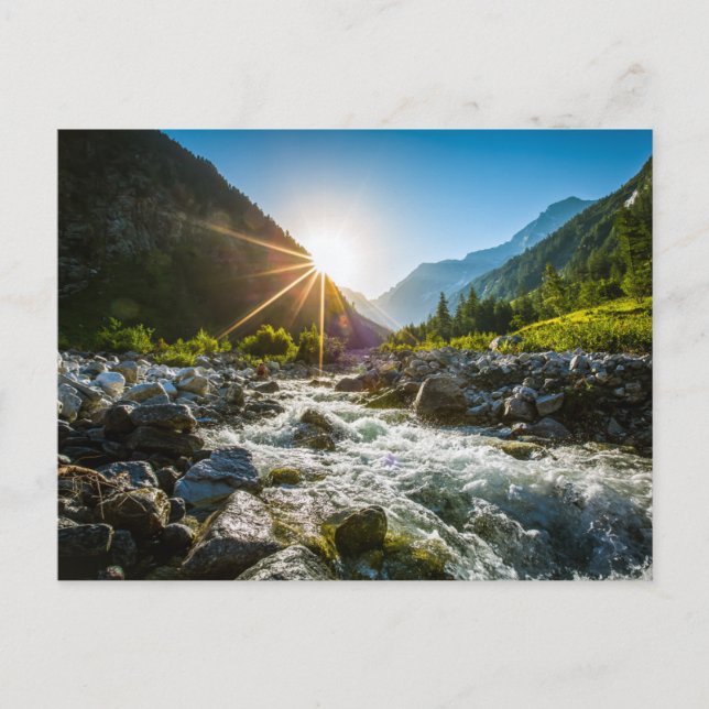 Berg | Hohe Tauern nationalpark, Österrike Vykort (Framsida)