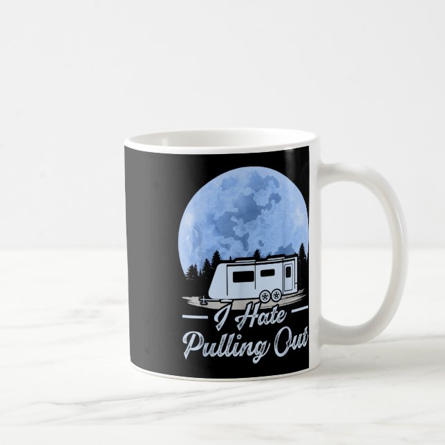 Berg Husbil Jag hatar att köra ut på camping  Kaffemugg (Höger)