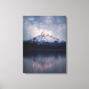 Berg Huva Portland, Oregon Canvastryck