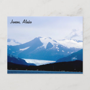 Berg i Juneau Alaska Vykort