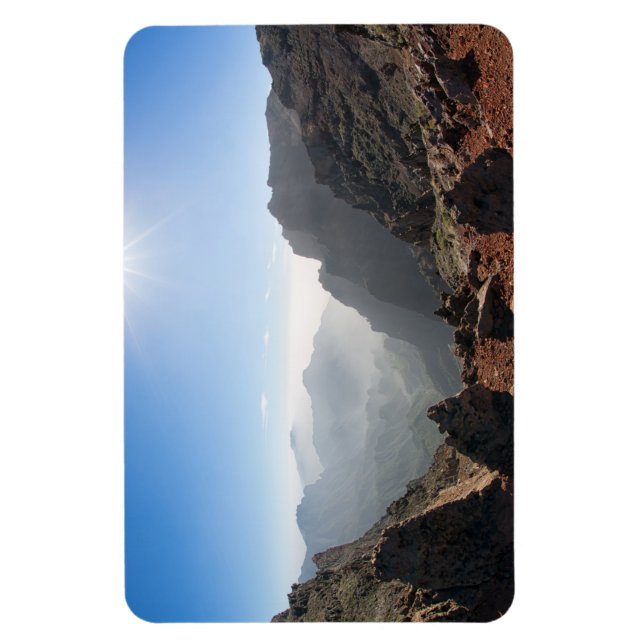 Berg i La Palma Magnet (Vertikal)