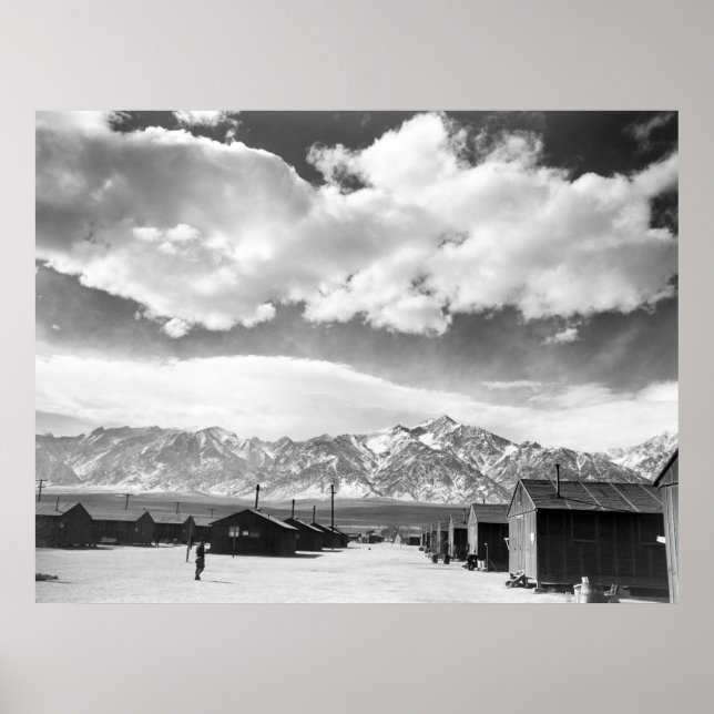 Berg i Manzanar: 1943 Poster (Framsidan)
