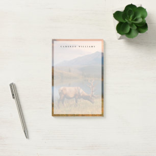 Berg Jacques Mountain Range Alberta Kanada Post-it Block