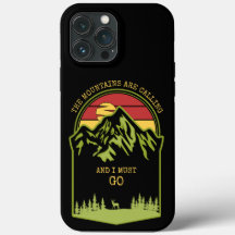 Berg Kallande Skog Solnedgång Hjort