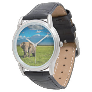 Berg Kilimanjaro Tanzania, Afrika Armbandsur