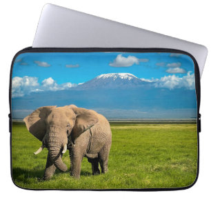 Berg Kilimanjaro Tanzania, Afrika Laptop Fodral