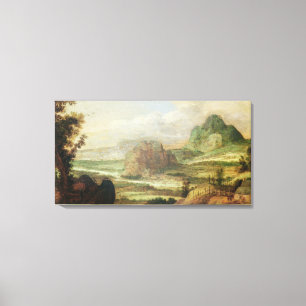 Berg landskap canvastryck
