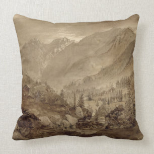 Berg landskap, Macugnaga, 1845 (skriva & bryna I Kudde