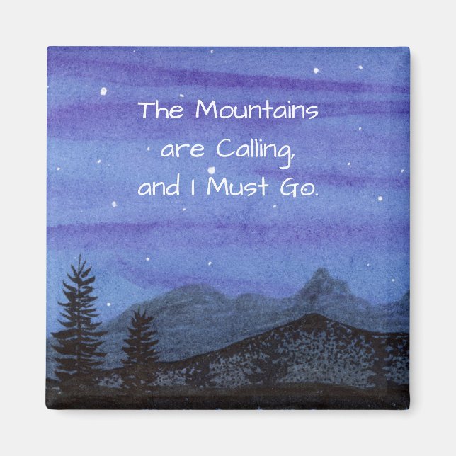 Berg Magnet (Framsidan)