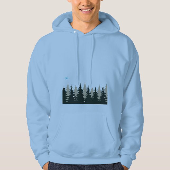 berg människor  hoodie (Framsida)