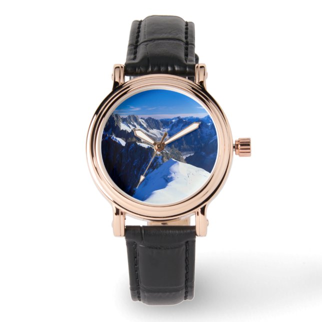 Berg | Mont Blanc, EU-Alpernor Armbandsur (Framsida)