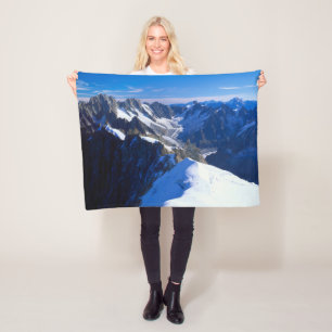 Berg Mont Blanc, EU-Alpernor Fleecefilt