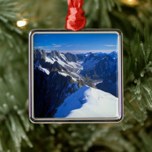 Berg Mont Blanc, EU-Alpernor Julgransprydnad Metall