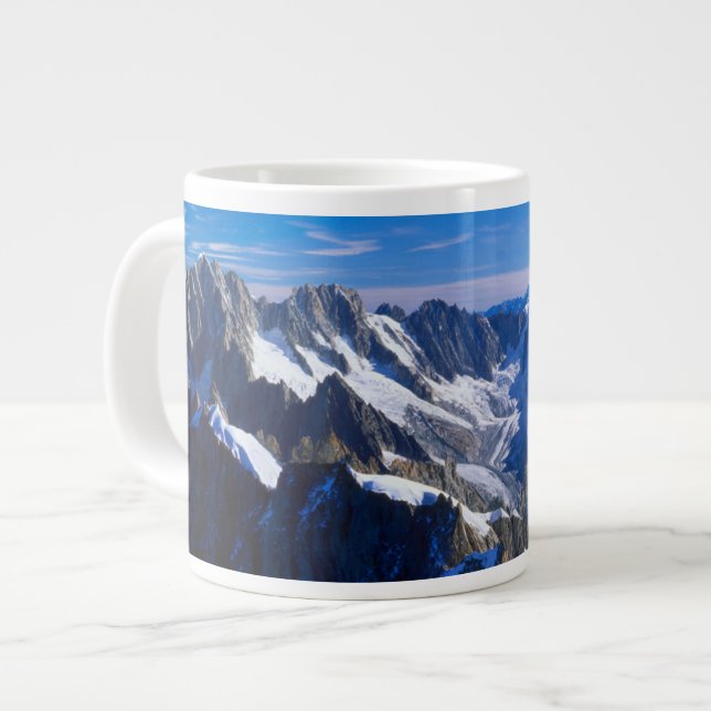 Berg | Mont Blanc, EU-Alpernor Jumbo Mugg (Framsida vänster)