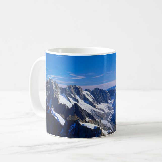Berg | Mont Blanc, EU-Alpernor Kaffemugg (Framsida vänster)