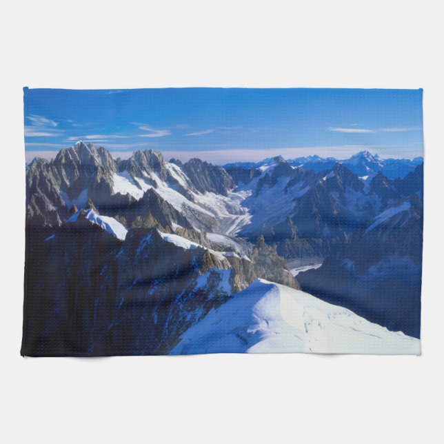 Berg | Mont Blanc, EU-Alpernor Kökshandduk (Horisontell)