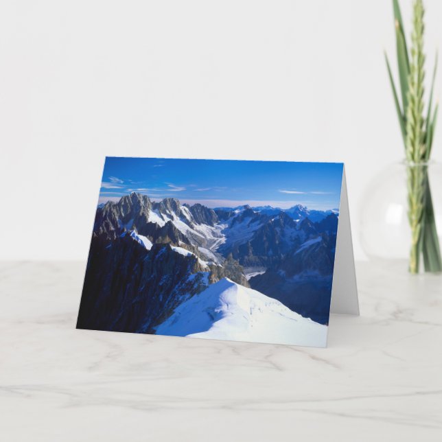 Berg | Mont Blanc, EU-Alpernor Kort (Framsida)