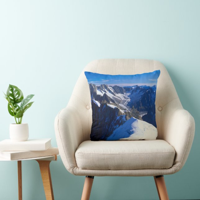Berg | Mont Blanc, europeiska alperna Kudde (Stol)