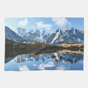 Berg Mont Blanc Massif, Frankrike Kökshandduk