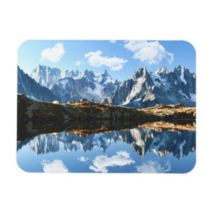 Berg Mont Blanc Massif, Frankrike Magnet